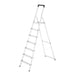 Hailo Escalera tijera aluminio L40 EasyClix (7 peldaños) R
