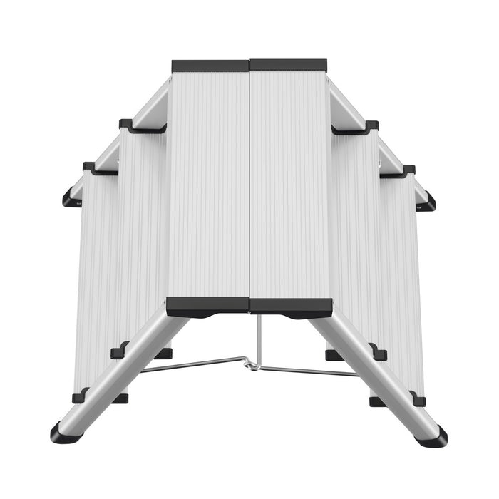 Hailo Taburete de aluminio D60 StandardLine (2x2 peldaños)