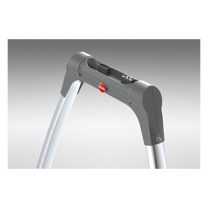 Hailo Mini escalera de aluminio LivinStep Plus (2 peldaños)