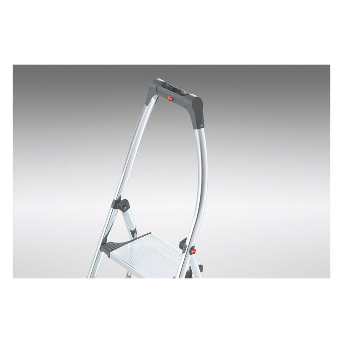 Hailo Mini escalera de aluminio LivinStep Plus (2 peldaños)