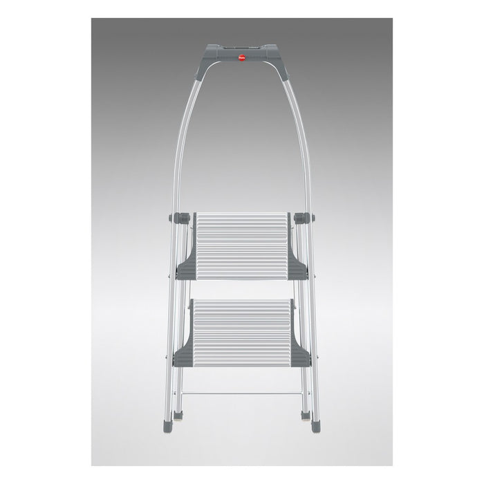 Hailo Mini escalera de aluminio LivinStep Plus (3 peldaños)