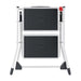 Hailo Taburete de acero MK60 StandardLine Blanco (2 peldaños)