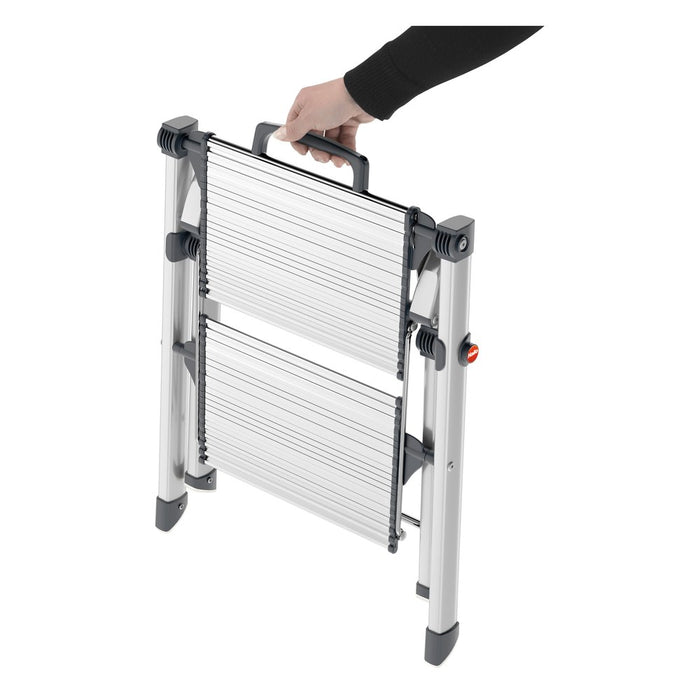 Hailo Taburete aluminio MK80 ComfortLine (2 peldaños)