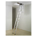 Hailo Escalera escamoteable de aluminio HobbyStep 3x4