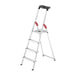 Hailo Escalera tijera aluminio L60 EasyClix FR (4 peldaños) R
