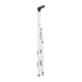 Hailo Escalera tijera aluminio L60 EasyClix FR (5 peldaños) R