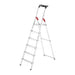 Hailo Escalera tijera aluminio L60 EasyClix FR (6 peldaños) R