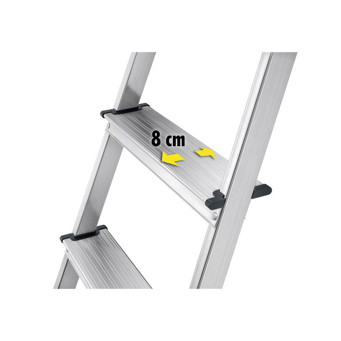 Hailo Escalera tijera aluminio L60 EasyClix FR (6 peldaños) R