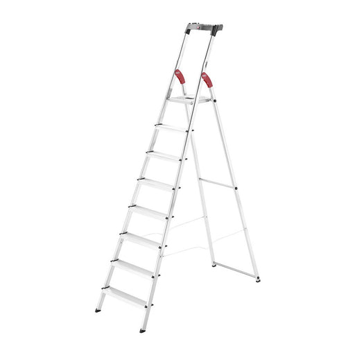 Hailo Escalera tijera aluminio L60 EasyClix FR (8 peldaños) R