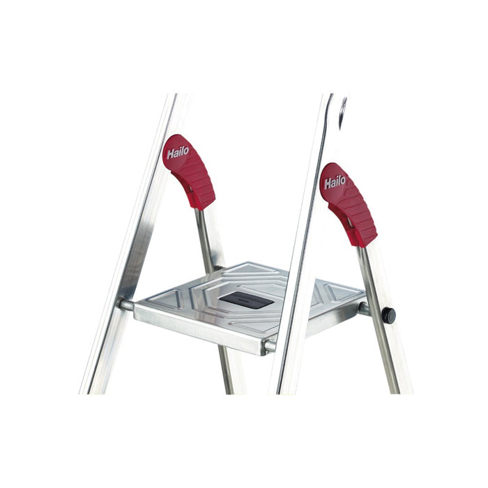 Hailo Escalera tijera aluminio L60 EasyClix FR (8 peldaños) R