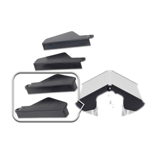 Hailo Juego de 2 protectores de bisagra para taburete D60 StandardLine
