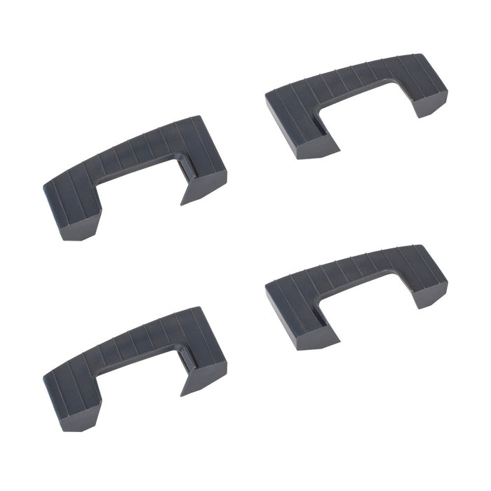 Hailo Juego de 4 protectores de peldaño para taburete D60 StandardLine