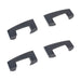 Hailo Juego de 4 protectores de peldaño para taburete D60 StandardLine
