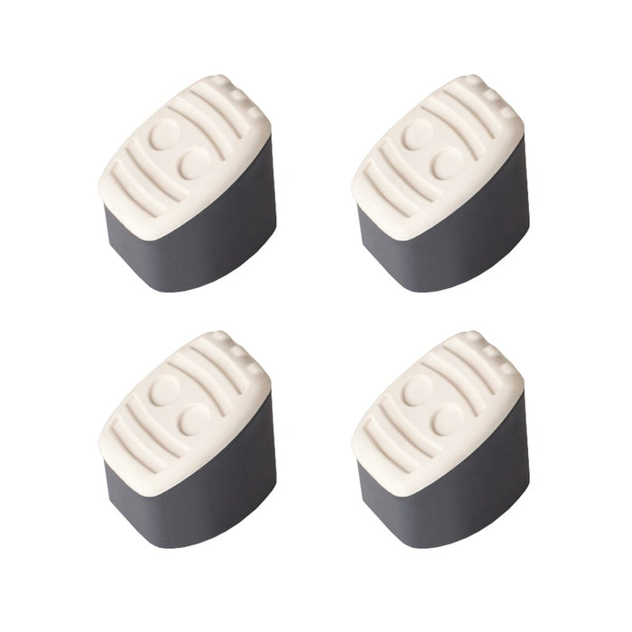 Hailo Juego de 4 pies para taburete MK80 ConfortLine
