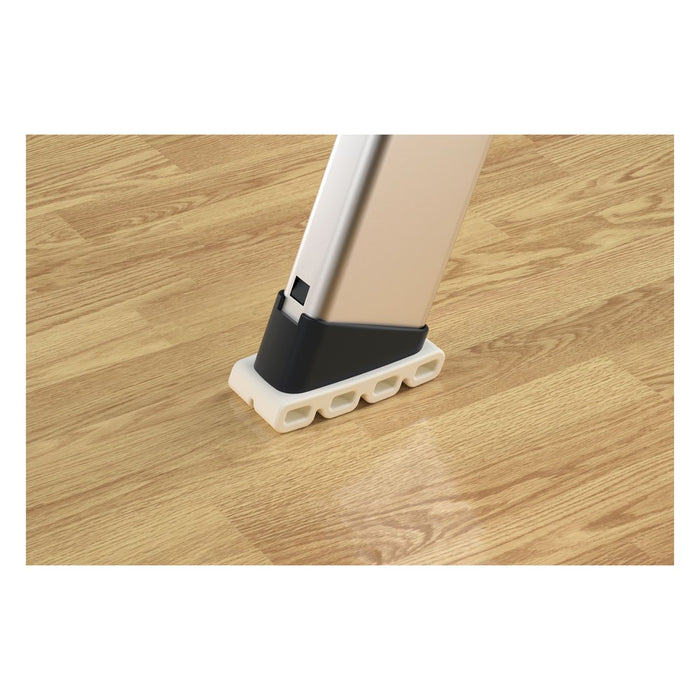 Hailo Escalera tijera aluminio peldaño ancho XXL EasyClix (4 peldaños) R