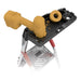 Hailo Escalera tijera aluminio peldaño ancho XXL EasyClix (4 peldaños) R