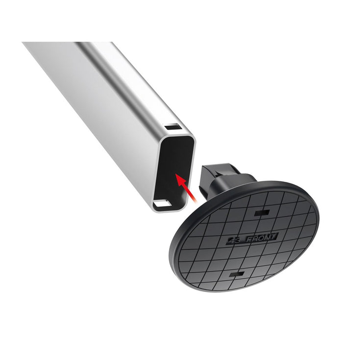 Hailo Escalera tijera aluminio peldaño ancho XXL EasyClix (5 peldaños) R