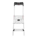 Hailo Escalera tijera aluminio peldaño ancho XXL EasyClix (8 peldaños) R