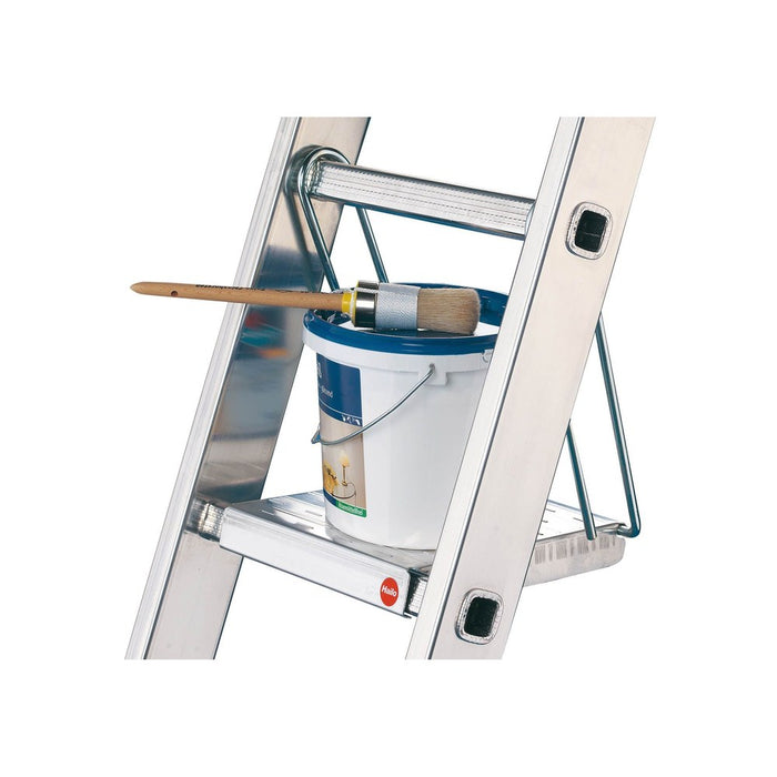 Hailo Plataforma de trabajo para escaleras de peldaños de 30 mm