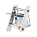 Hailo Plataforma de trabajo para escaleras de peldaños de 30 mm