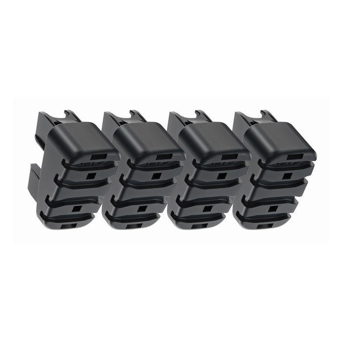 Hailo Juego de 4 pies estándar de escaleras de tijera EasyClix (XXL y L40)