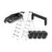 Hailo Juego de 4 pies estándar de escaleras de tijera EasyClix (XXL y L40)