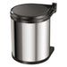 Hailo Cubo de basura integrable de 15 litros Compact-Box gris