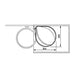 Hailo Cubo de basura integrable de 15 litros Compact-Box gris