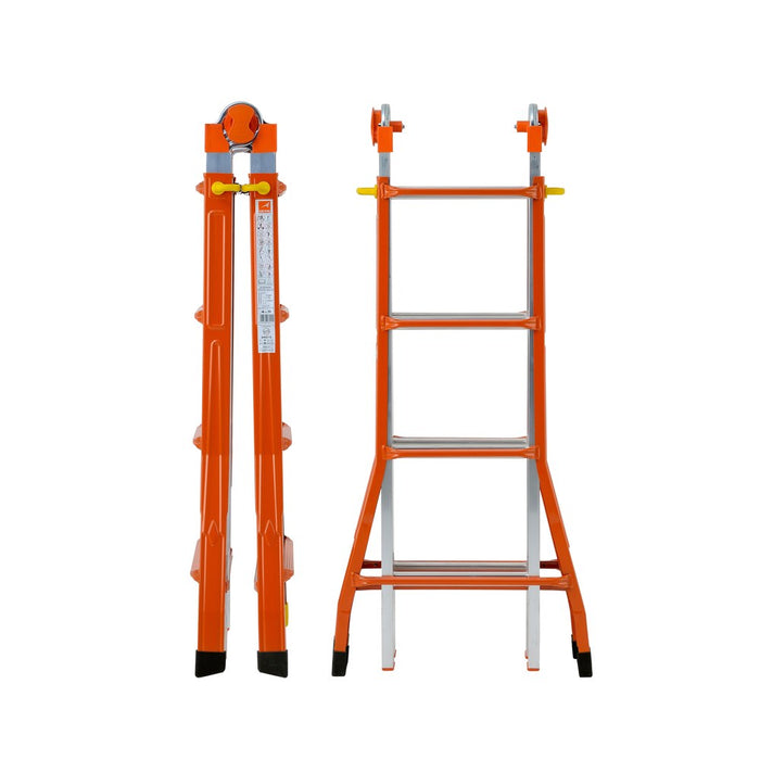 Gierre Escalera telescópica multiposición mixta Peppina 125 kg (4+4 peldaños)