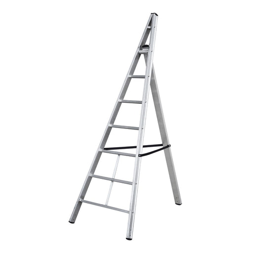 Gierre Escalera triangular de aluminio Trittika (6 peldaños)