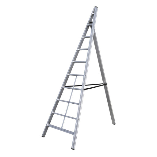 Gierre Escalera triangular de aluminio Trittika (8 peldaños)