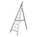 Gierre Escalera triangular de aluminio Trittika (8 peldaños)