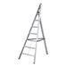 Gierre Escalera triangular de aluminio Trittika (8 peldaños)