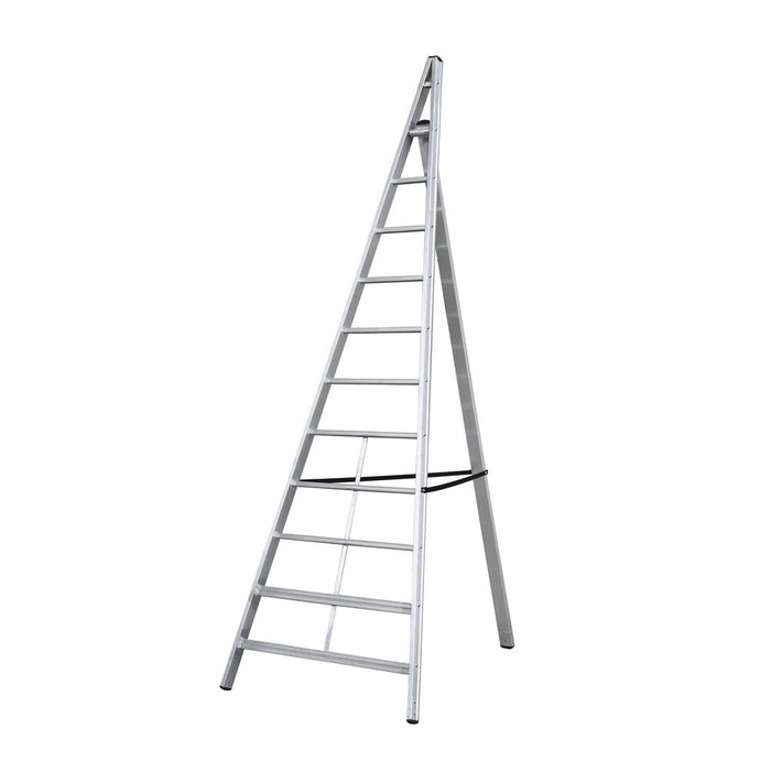 Gierre Escalera triangular de aluminio Trittika (10 peldaños)