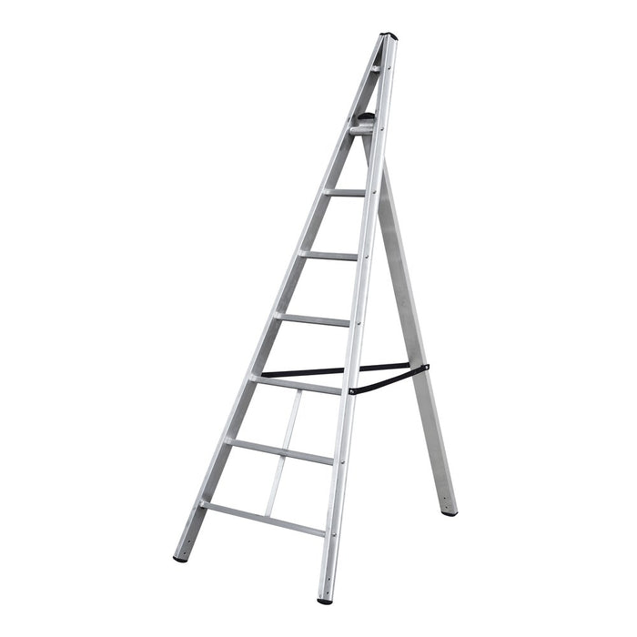 Gierre Escalera triangular de aluminio Trittika (10 peldaños)