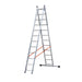 Gierre Escalera 2 tramos combinada de aluminio Modula (2x12)