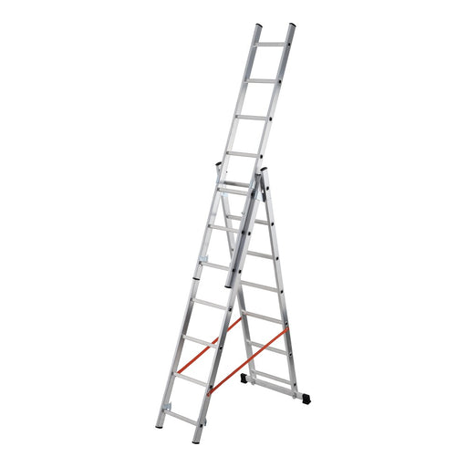 Gierre Escalera 3 tramos combinada de aluminio Modula 3x7