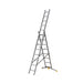 Hailo Escalera combinada de 3 tramos con estabilizador curvo HobbyLOT (3x8)