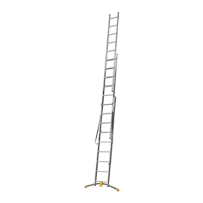 Hailo Escalera combinada de 3 tramos con estabilizador curvo HobbyLOT (3x8)