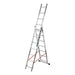 Gierre Escalera 3 tramos combinada de aluminio Modula 3x9