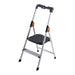Gierre Mini escalera ultraligera de aluminio Dekorstep (2 peldaños)
