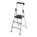 Gierre Mini escalera ultraligera de aluminio Dekorstep (2 peldaños)