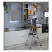 Gierre Mini escalera ultraligera de aluminio Dekorstep (2 peldaños)