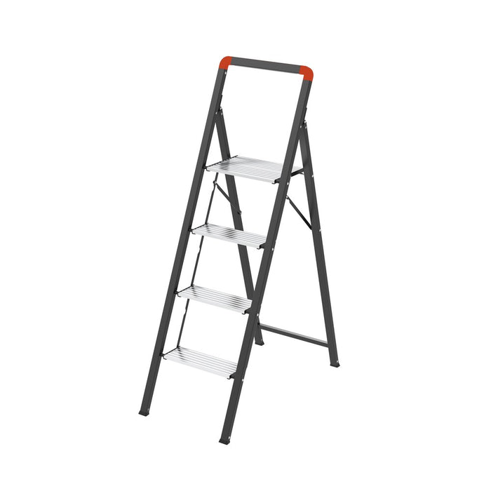 Gierre Taburete acero-aluminio Mini Slimstep Mix (4 peldaños)