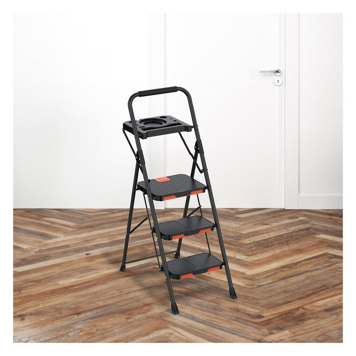 Gierre Taburete acero Solidstep (4 peldaños)
