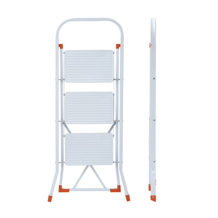 Gierre Mini escalera básica de acero Sempreutile (3 peldaños)