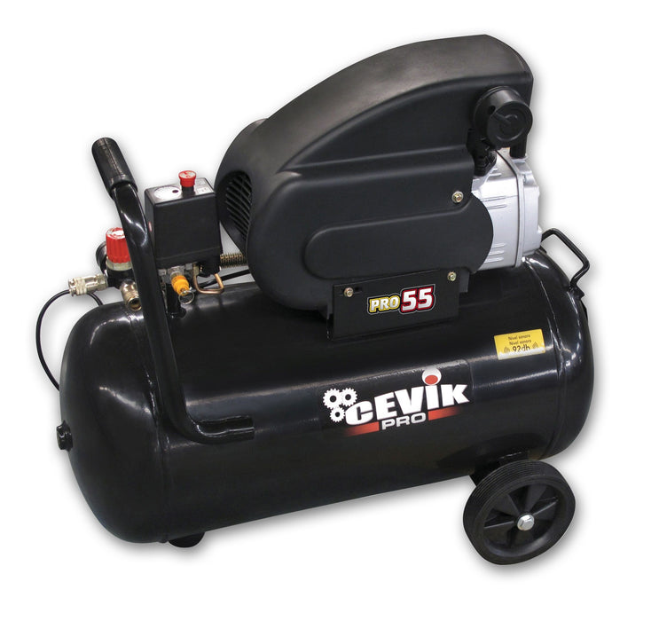COMPRESOR MONOBLOCK CEVIK PRO 50 LITROS 2HP 195 LITROS/MINUTO CA-PRO55