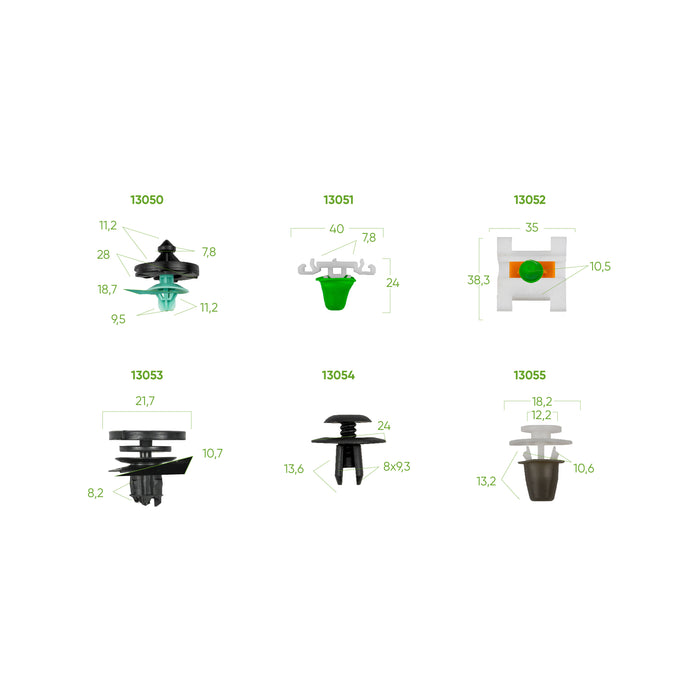 AUDI PLASTIC CLIP SET 31PCS