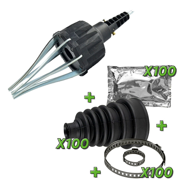PROMO: 52994 HERRAMIENTA NEUMÁTICA PARA MONTAJE DE FUELLES DE PALIER (8 BAR) + 53693
