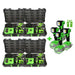 4 X 60044C PISTOLA DE IMPACTO BRUSHLESS A BATERÍA 1/2" + 4 X PORTÁTIL 60035 DE REGALO